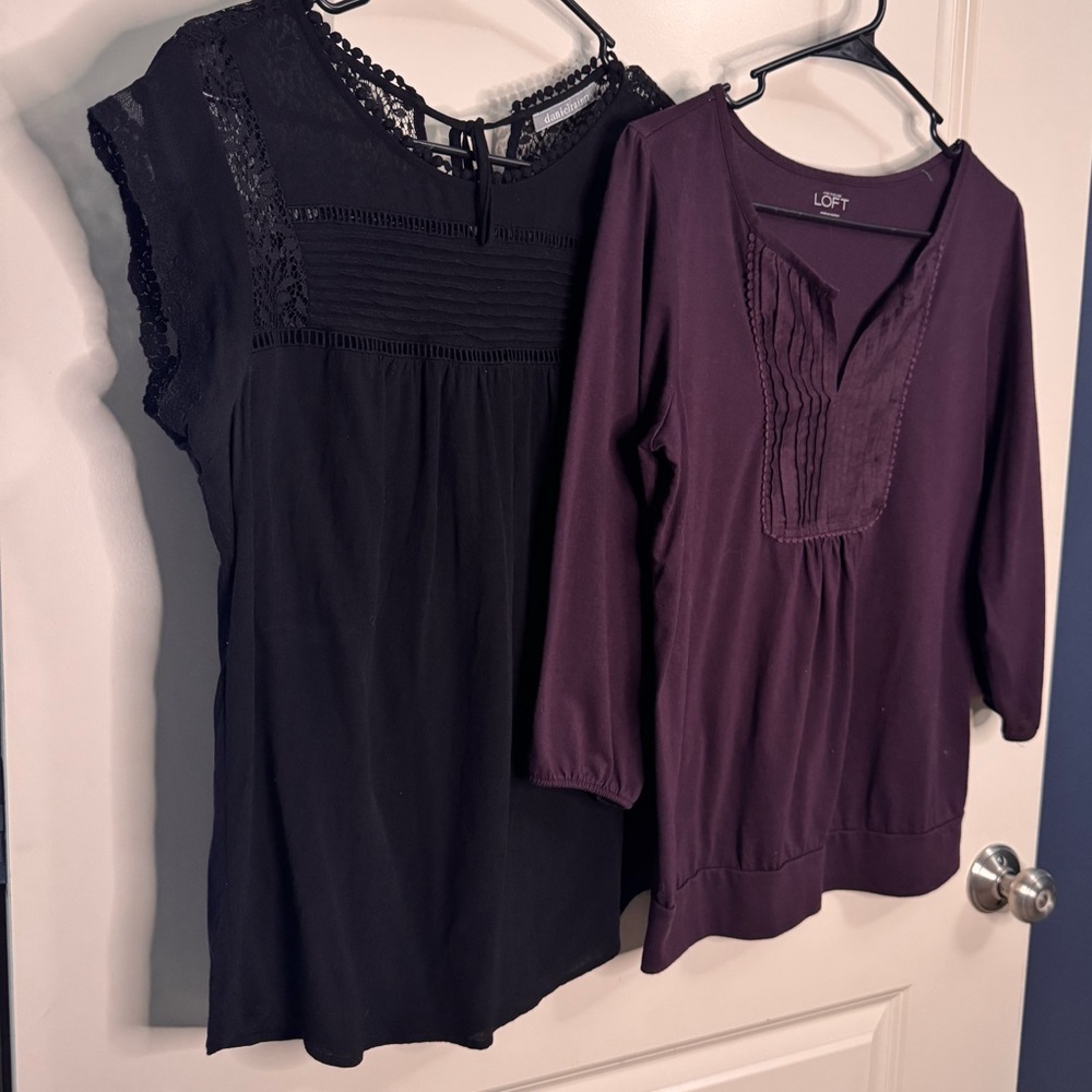 BUNDLE Loft + Daniel Rainn Blouses